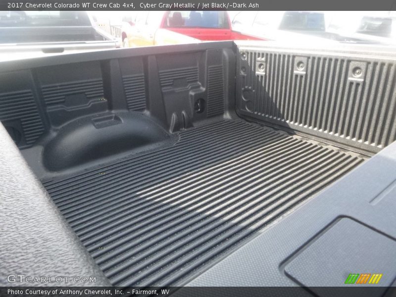Cyber Gray Metallic / Jet Black/­Dark Ash 2017 Chevrolet Colorado WT Crew Cab 4x4