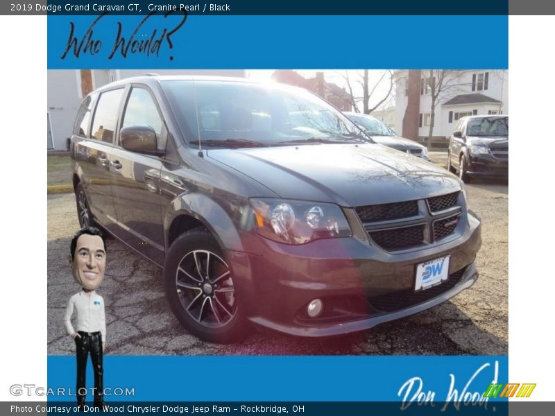 Granite Pearl / Black 2019 Dodge Grand Caravan GT