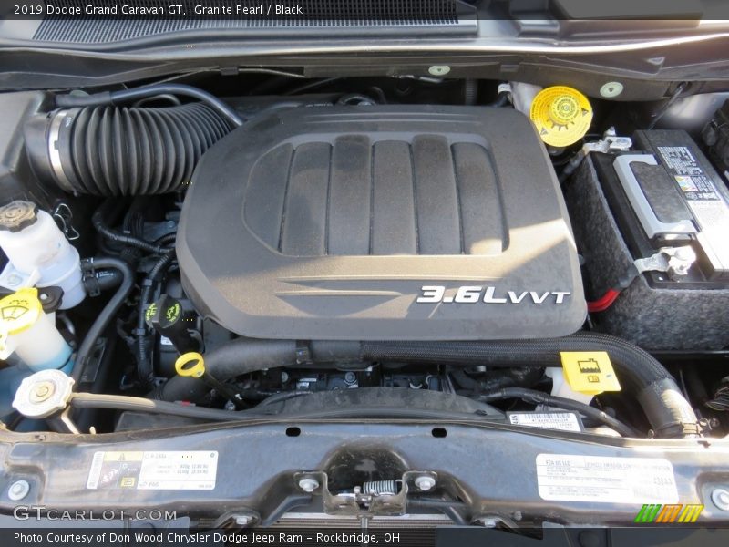 Granite Pearl / Black 2019 Dodge Grand Caravan GT