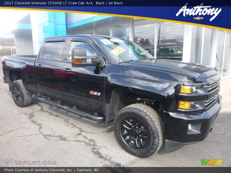 Black / Jet Black 2017 Chevrolet Silverado 2500HD LT Crew Cab 4x4