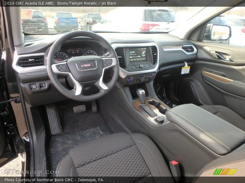 Ebony Twilight Metallic / Jet Black 2019 GMC Acadia SLE AWD