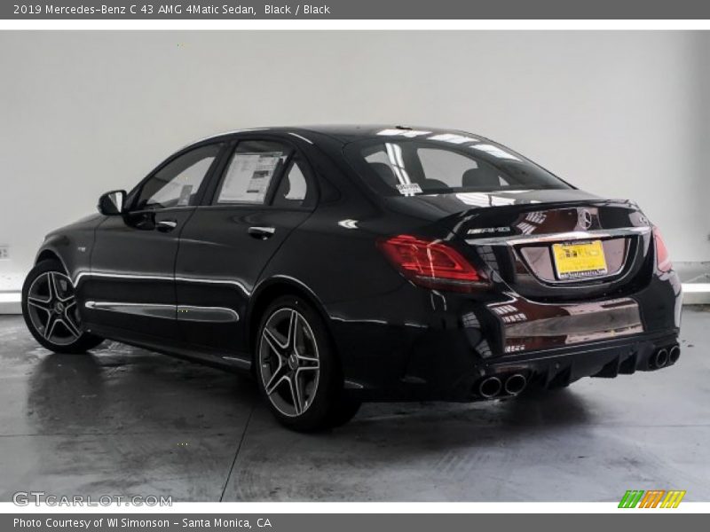 Black / Black 2019 Mercedes-Benz C 43 AMG 4Matic Sedan