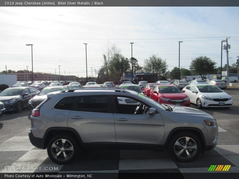 Billet Silver Metallic / Black 2019 Jeep Cherokee Limited