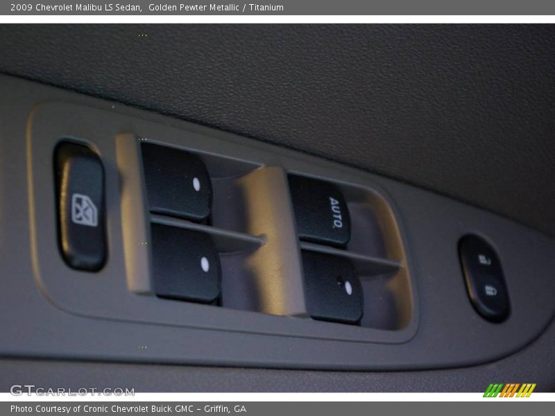 Golden Pewter Metallic / Titanium 2009 Chevrolet Malibu LS Sedan