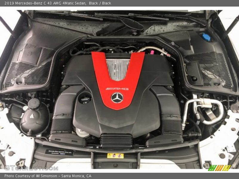 Black / Black 2019 Mercedes-Benz C 43 AMG 4Matic Sedan