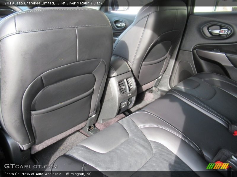 Billet Silver Metallic / Black 2019 Jeep Cherokee Limited