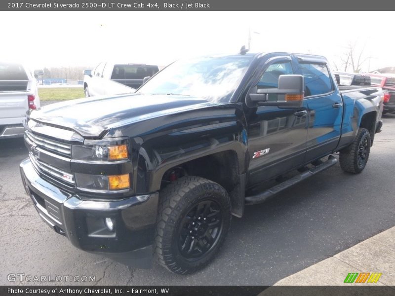 Black / Jet Black 2017 Chevrolet Silverado 2500HD LT Crew Cab 4x4