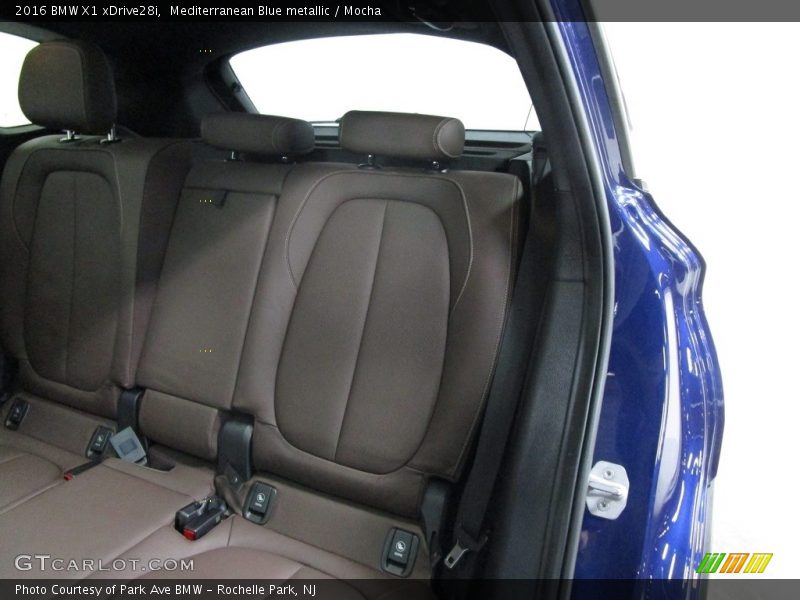 Mediterranean Blue metallic / Mocha 2016 BMW X1 xDrive28i