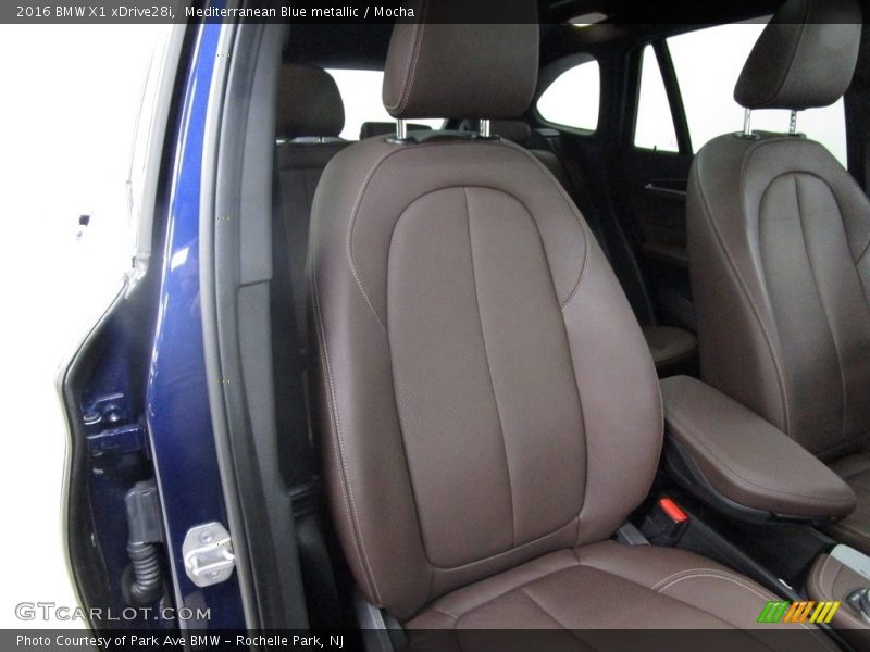 Mediterranean Blue metallic / Mocha 2016 BMW X1 xDrive28i
