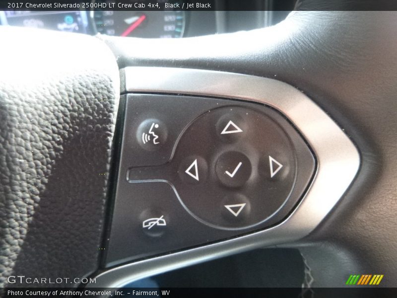Black / Jet Black 2017 Chevrolet Silverado 2500HD LT Crew Cab 4x4