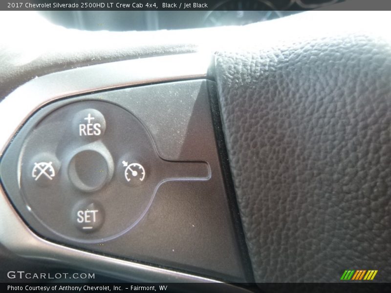 Black / Jet Black 2017 Chevrolet Silverado 2500HD LT Crew Cab 4x4