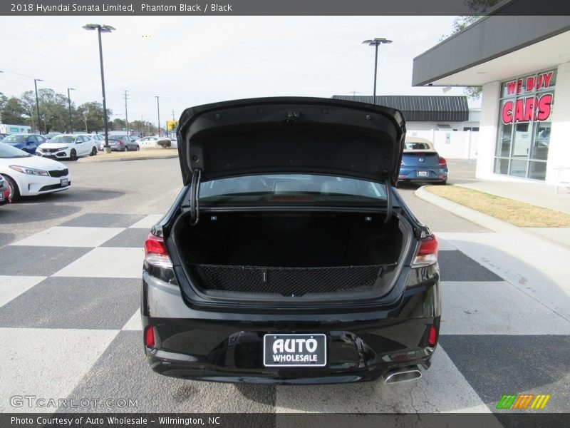 Phantom Black / Black 2018 Hyundai Sonata Limited