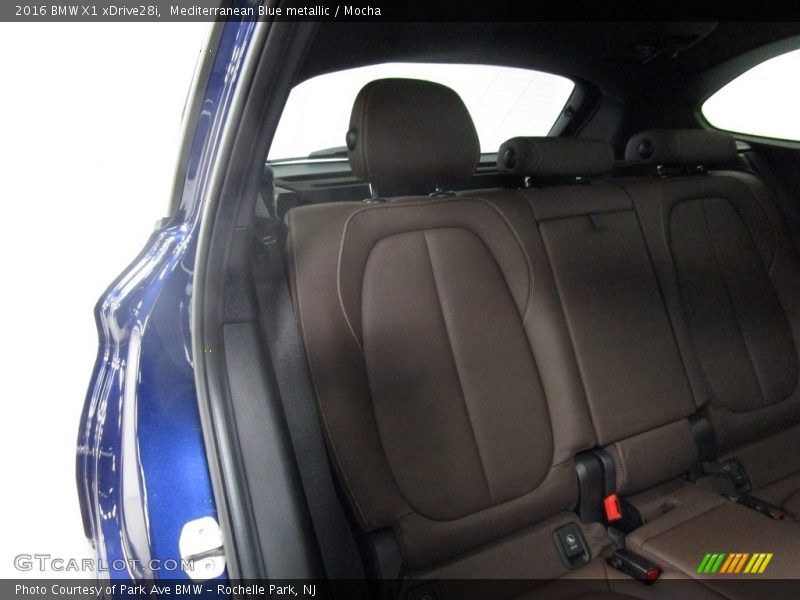 Mediterranean Blue metallic / Mocha 2016 BMW X1 xDrive28i