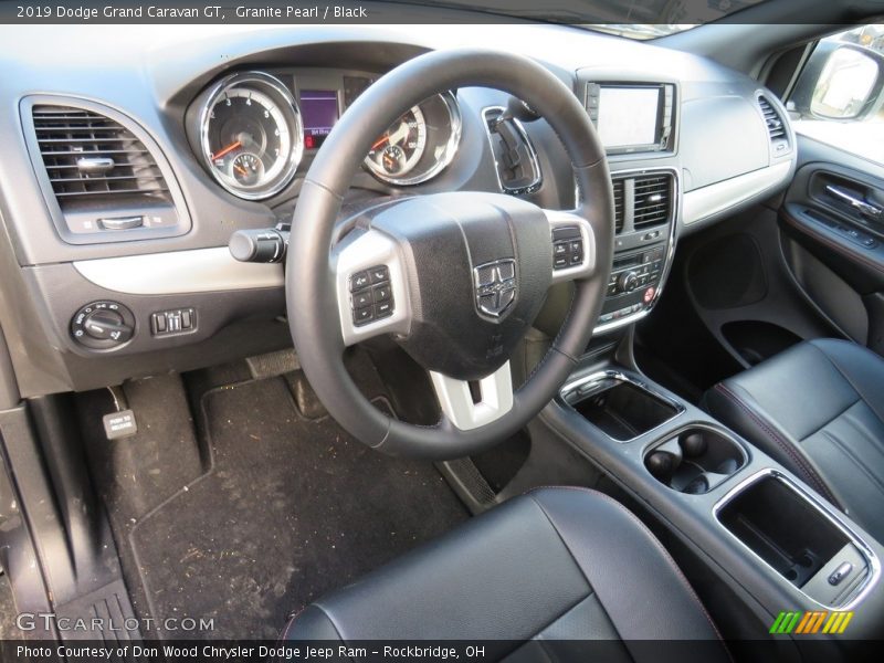 Granite Pearl / Black 2019 Dodge Grand Caravan GT
