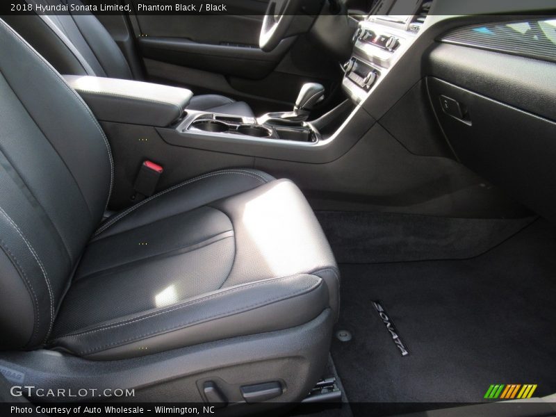 Phantom Black / Black 2018 Hyundai Sonata Limited
