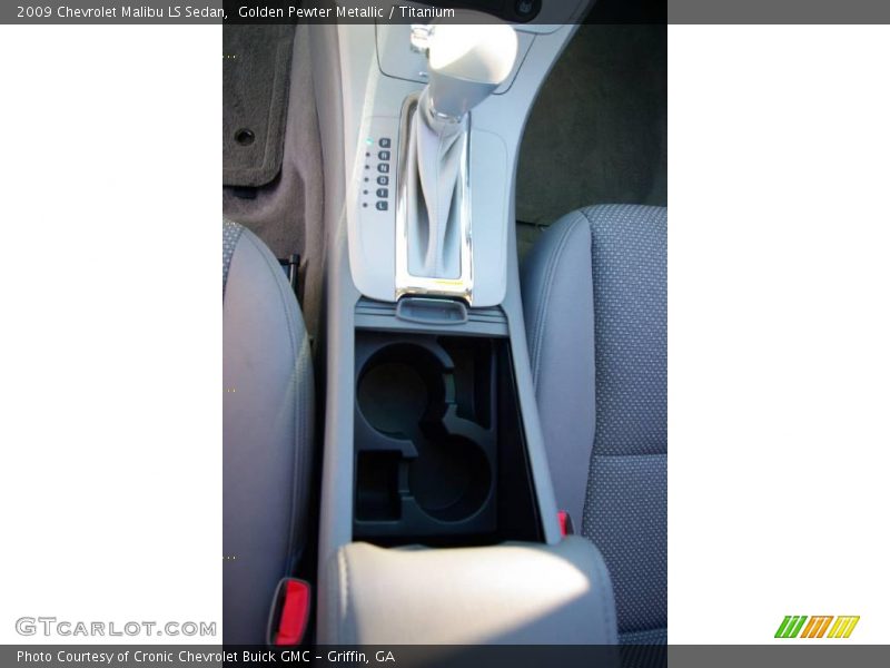 Golden Pewter Metallic / Titanium 2009 Chevrolet Malibu LS Sedan