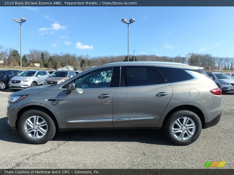 Pepperdust Metallic / Shale/Ebony Accents 2019 Buick Enclave Essence AWD
