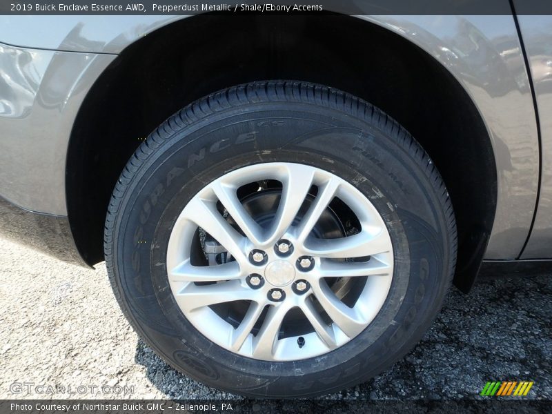 Pepperdust Metallic / Shale/Ebony Accents 2019 Buick Enclave Essence AWD