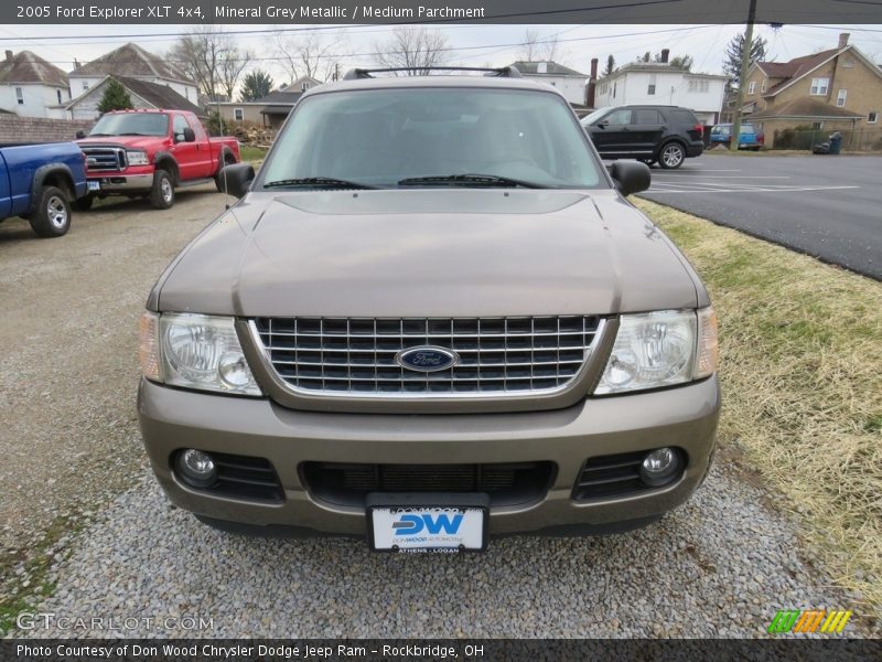 Mineral Grey Metallic / Medium Parchment 2005 Ford Explorer XLT 4x4