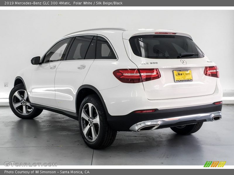 Polar White / Silk Beige/Black 2019 Mercedes-Benz GLC 300 4Matic