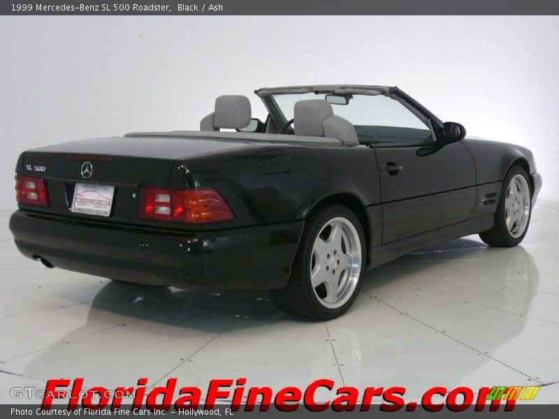 Black / Ash 1999 Mercedes-Benz SL 500 Roadster