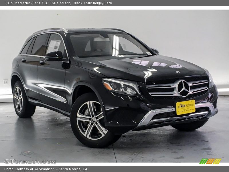 Black / Silk Beige/Black 2019 Mercedes-Benz GLC 350e 4Matic