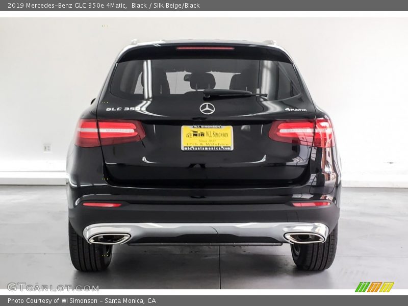 Black / Silk Beige/Black 2019 Mercedes-Benz GLC 350e 4Matic