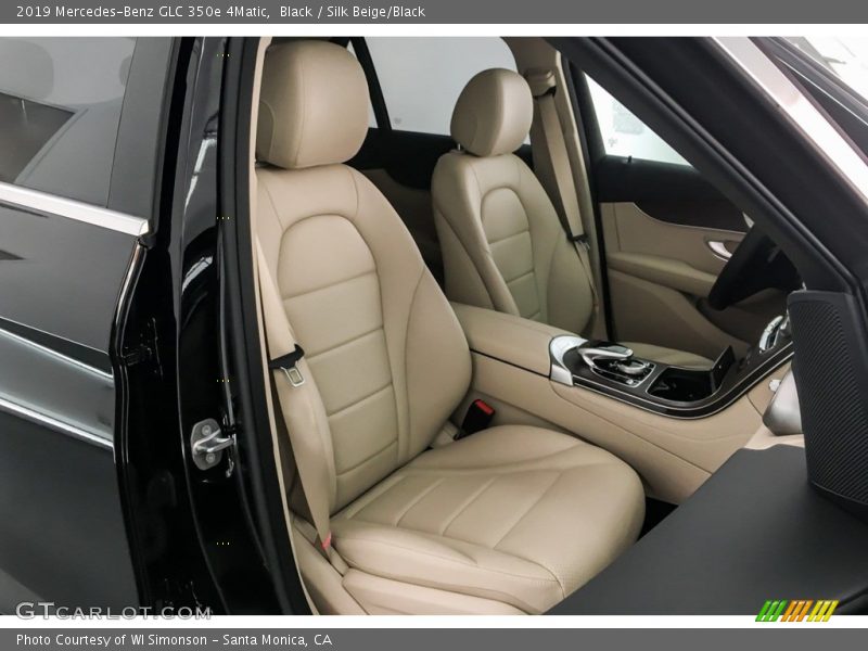 Black / Silk Beige/Black 2019 Mercedes-Benz GLC 350e 4Matic