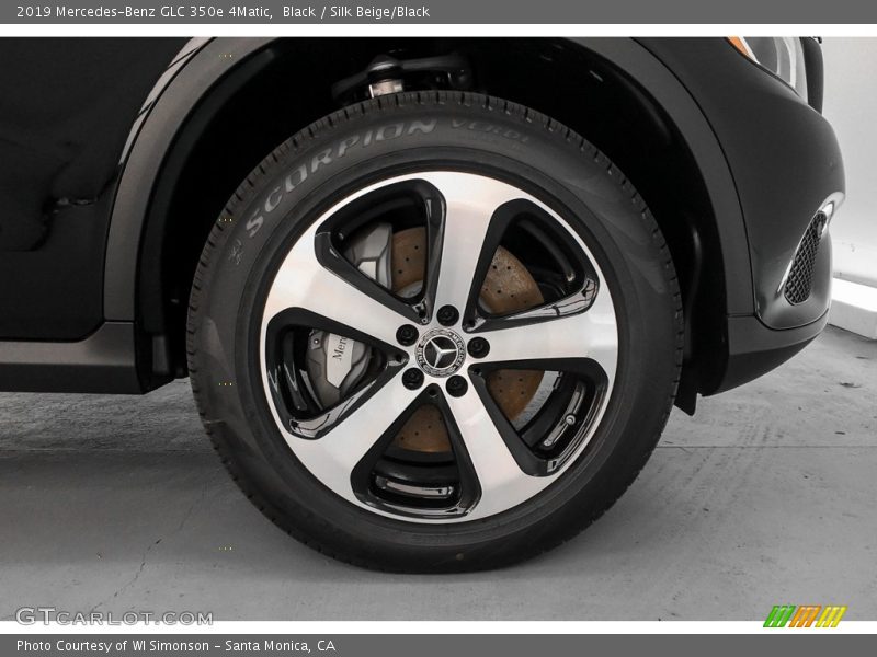 Black / Silk Beige/Black 2019 Mercedes-Benz GLC 350e 4Matic