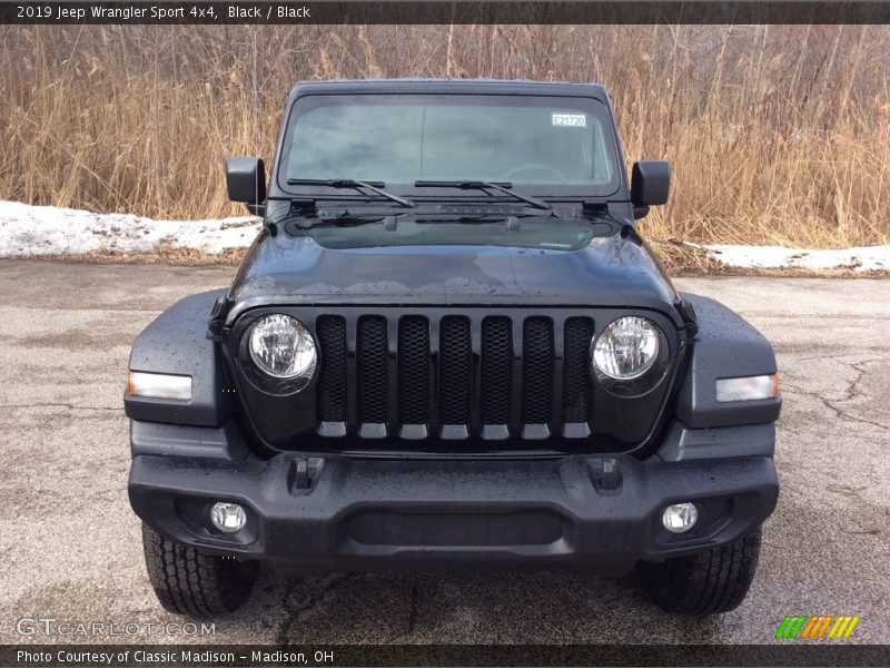 Black / Black 2019 Jeep Wrangler Sport 4x4