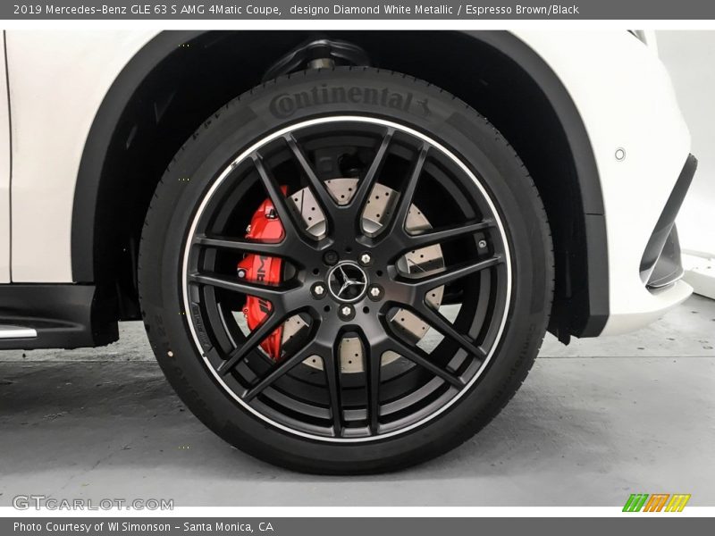 designo Diamond White Metallic / Espresso Brown/Black 2019 Mercedes-Benz GLE 63 S AMG 4Matic Coupe
