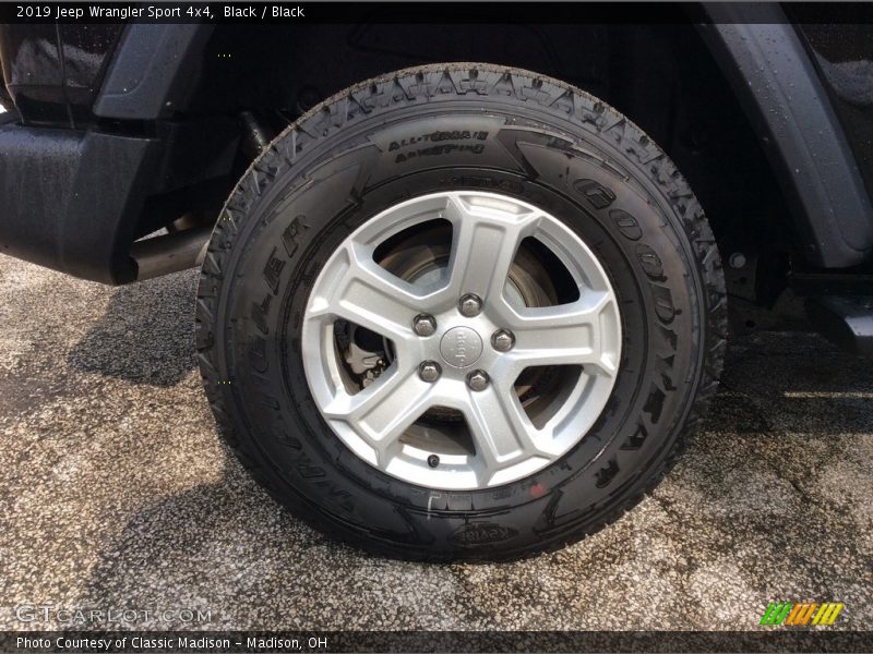 Black / Black 2019 Jeep Wrangler Sport 4x4