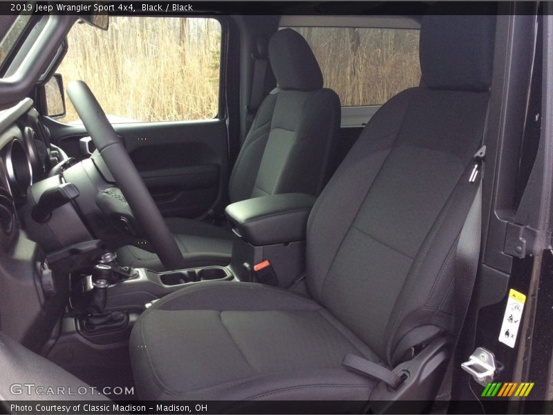 Black / Black 2019 Jeep Wrangler Sport 4x4