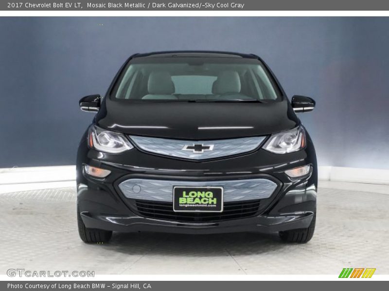 Mosaic Black Metallic / Dark Galvanized/­Sky Cool Gray 2017 Chevrolet Bolt EV LT