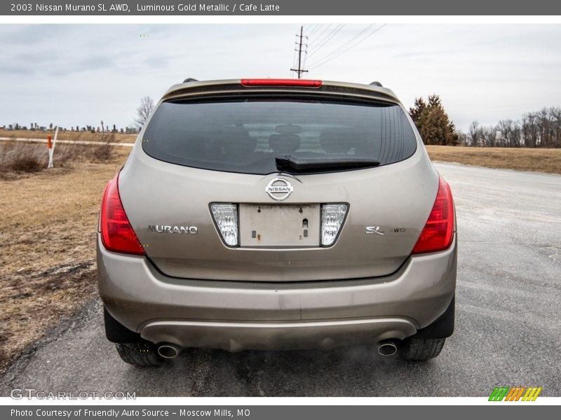 Luminous Gold Metallic / Cafe Latte 2003 Nissan Murano SL AWD