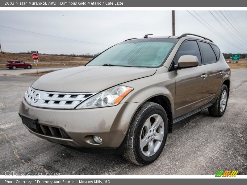 Luminous Gold Metallic / Cafe Latte 2003 Nissan Murano SL AWD