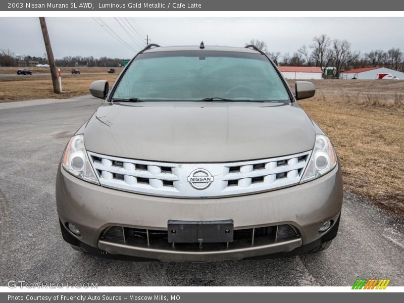 Luminous Gold Metallic / Cafe Latte 2003 Nissan Murano SL AWD