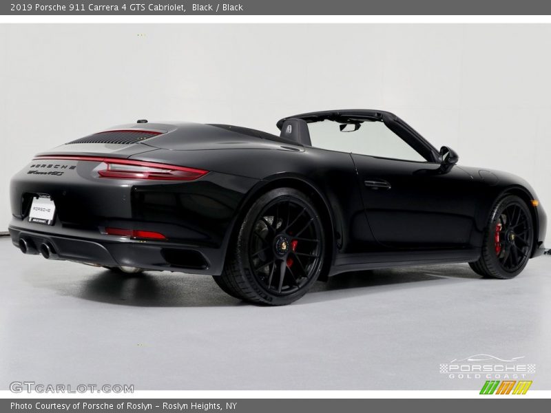 Black / Black 2019 Porsche 911 Carrera 4 GTS Cabriolet