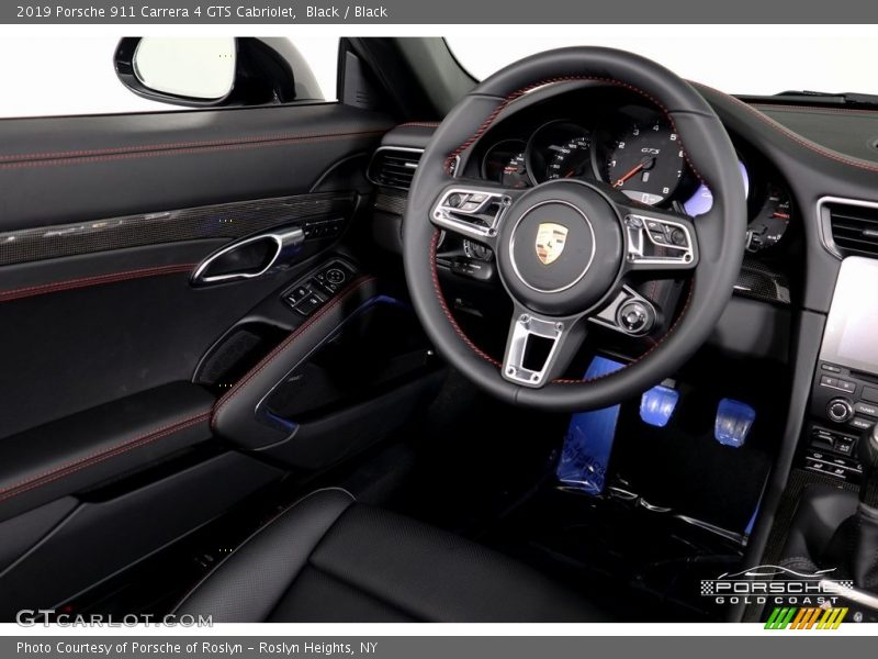 Black / Black 2019 Porsche 911 Carrera 4 GTS Cabriolet