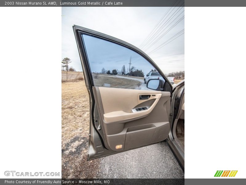 Luminous Gold Metallic / Cafe Latte 2003 Nissan Murano SL AWD