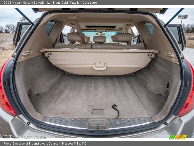 Luminous Gold Metallic / Cafe Latte 2003 Nissan Murano SL AWD