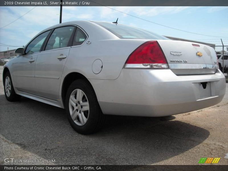 Silver Ice Metallic / Gray 2009 Chevrolet Impala LS