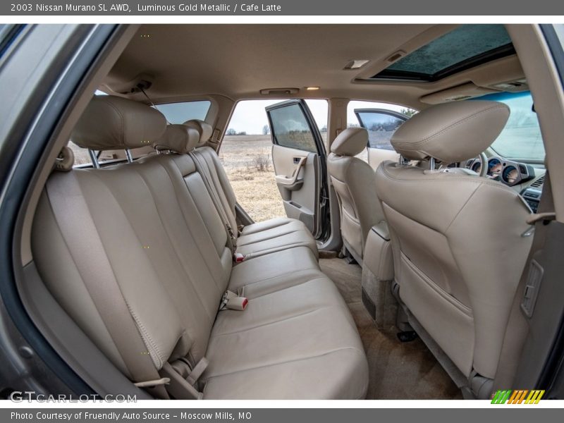 Luminous Gold Metallic / Cafe Latte 2003 Nissan Murano SL AWD