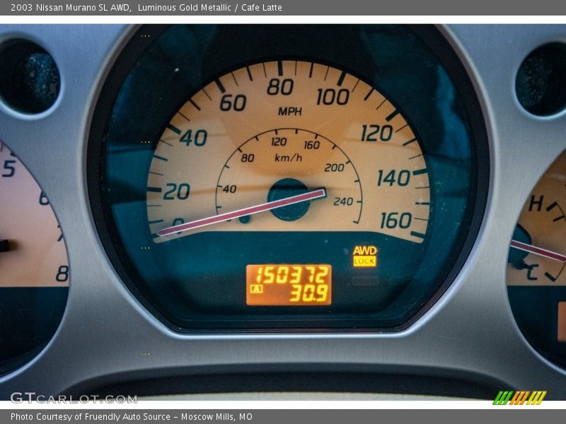 Luminous Gold Metallic / Cafe Latte 2003 Nissan Murano SL AWD