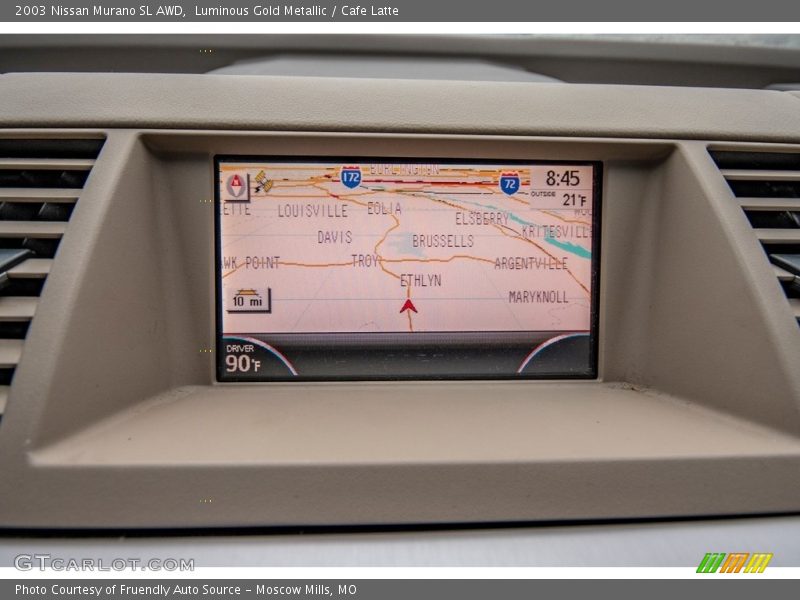 Luminous Gold Metallic / Cafe Latte 2003 Nissan Murano SL AWD