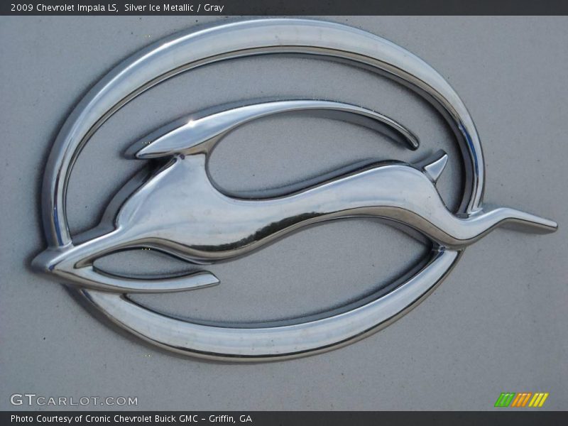 Silver Ice Metallic / Gray 2009 Chevrolet Impala LS