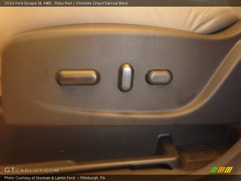 Ruby Red / Chromite Gray/Charcoal Black 2019 Ford Escape SE 4WD