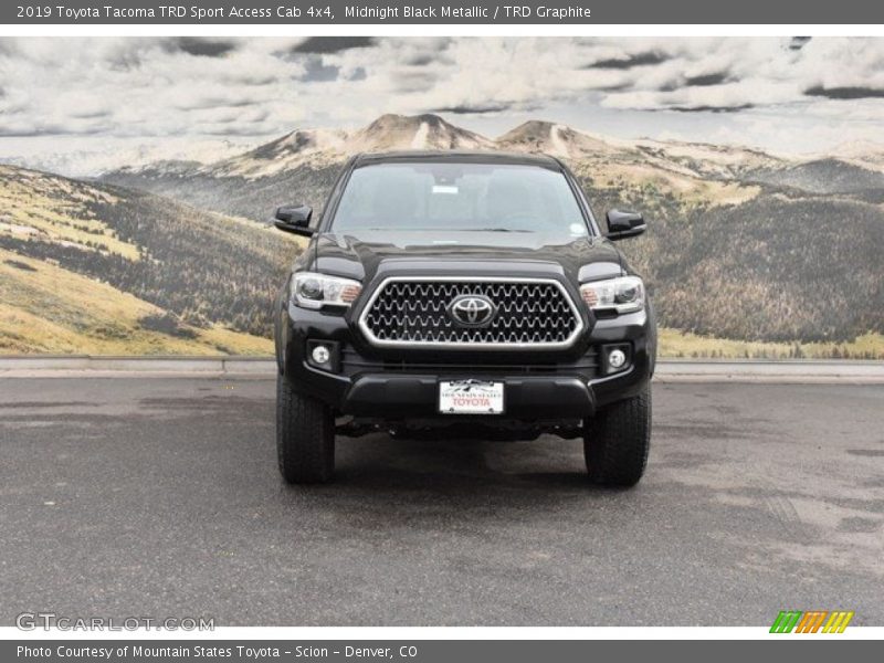 Midnight Black Metallic / TRD Graphite 2019 Toyota Tacoma TRD Sport Access Cab 4x4