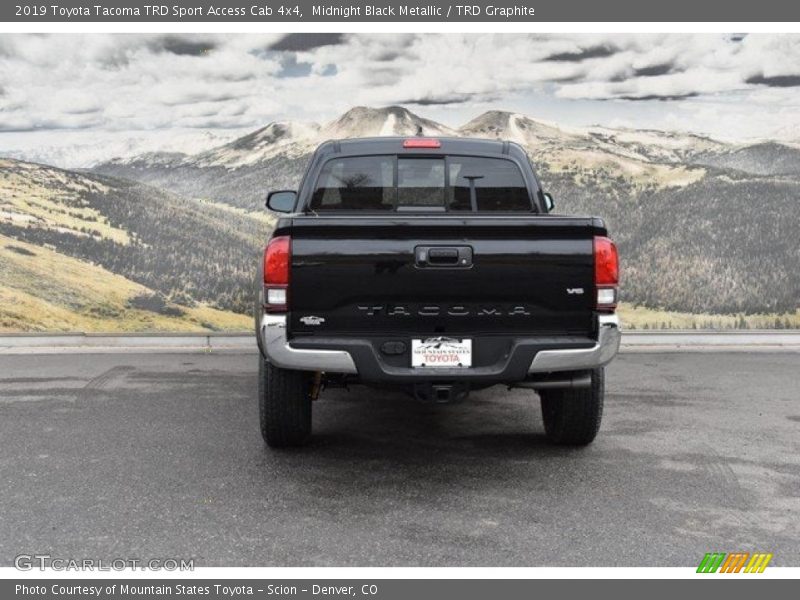 Midnight Black Metallic / TRD Graphite 2019 Toyota Tacoma TRD Sport Access Cab 4x4