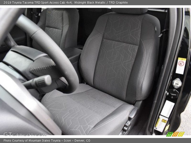 Midnight Black Metallic / TRD Graphite 2019 Toyota Tacoma TRD Sport Access Cab 4x4